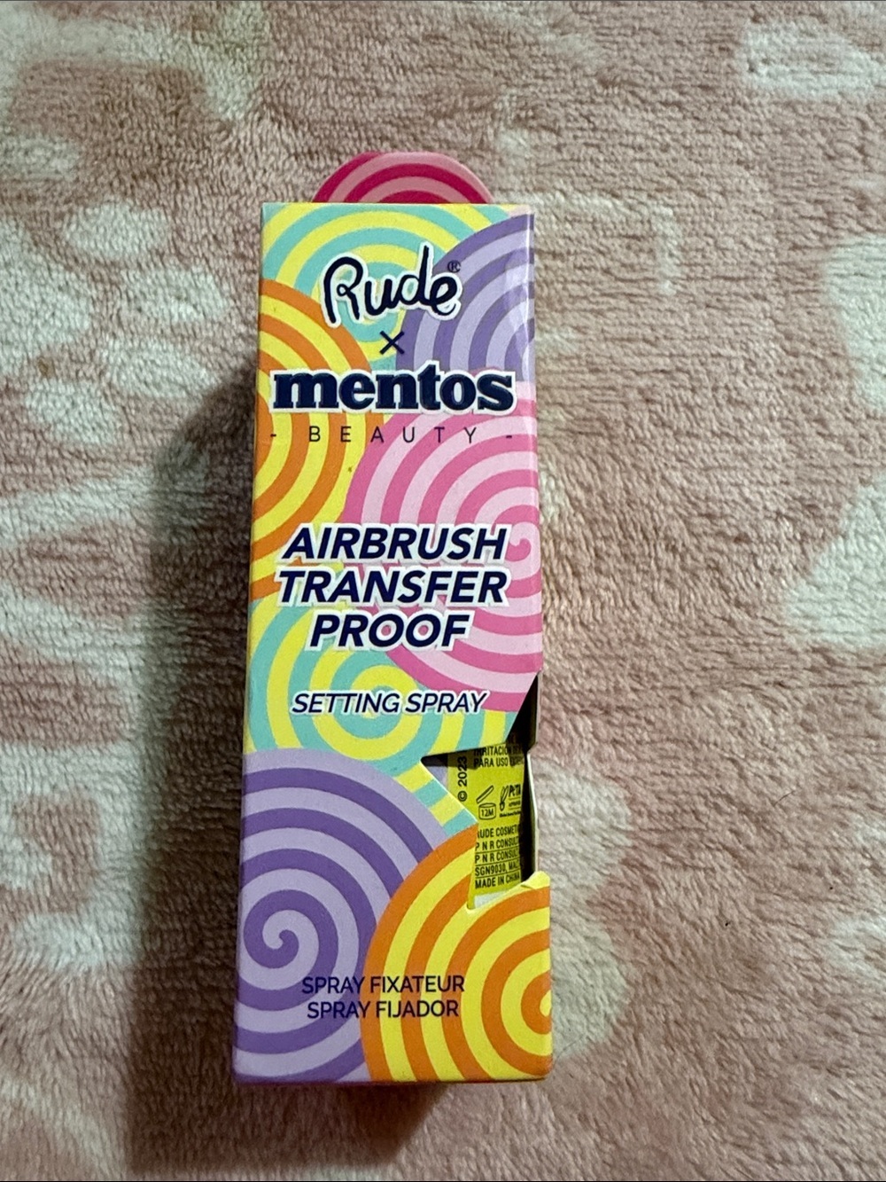 Rude x Mentos Airbrush Transfer Proof Setting Spray